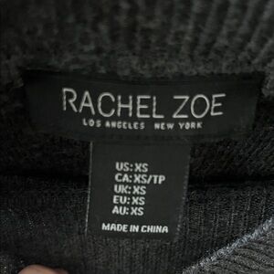 Rachel Zoe Charcoal Knit Top